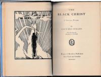 The Black Chirist  & Other Poems. カウンティー・カレン 「黒いキリスト」　First edition