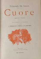 Cuore.  アミーチス 「クオーレ」　イタリア語版  白黒イラスト多数