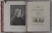 THE LIFE OF LORENZO DE' MEDICI: Called the Magnificent.  W. ロスコー　『ロレンツィオ・デ・メヂチの生涯』  2 vols.set. 茶総革時代装幀