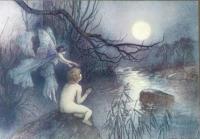 THE WATER-BABIES: A Fairy Tale for a Land-Baby.  キングスレー「 水の子」    First edition. プレート32葉イラスト入