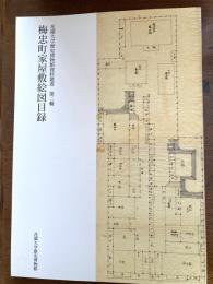 梅忠町家屋敷絵図目録