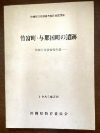 竹富町・与那国町の遺跡 : 詳細分布調査報告書