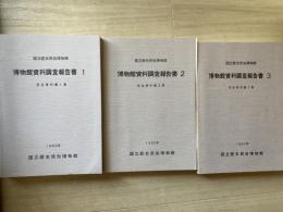 博物館資料調査報告書 : 国立歴史民俗博物館　民俗資料編
