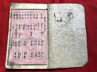 徳川十五代伝記　全一冊　　　　　彩色絵入本木版和本