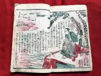 徳川十五代伝記　全一冊　　　　　彩色絵入本木版和本