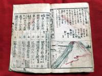 徳川十五代伝記　全一冊　　　　　彩色絵入本木版和本
