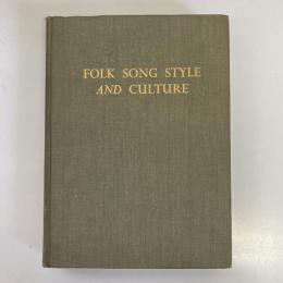 FOLK SONG STYLE AND CULTURE