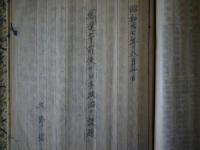 大野信三論稿　「日本経済の動態と当面の経済政策の指向点」「農地改革後の農業問題と今後の農業政策」「総選挙前後の日本政治の課題」他10編　カーボンコピー・タイプ印刷の罫紙160枚