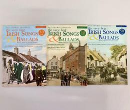 The Very Best Irish Songs & Ballads: Words, Music & Guitar Chords vol.2・3・4（全4冊のうちvol.1欠）