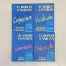 Le Robert & Nathan: Conjugaison / Vocabulaire / Grammaire / Orthographe（4冊セット）