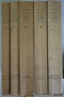 （デンマーク語）エーレンシュレーガー書簡集　BREVE FRA OG TIL ADAM OEHLENSCHLAGER 1809～1829　1～4（1.2）　5冊
