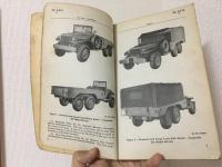 TM 9-810 War Department Technical Manual. 1-1/2 ton 6x6 Truck (Dodge T-223, WC-62 and WC-63) アメリカ旧陸軍省のダッジ軍用トラック整備マニュアル