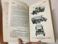 TM 9-801 War Department Technical Manual. Truck 2 1/2- Ton, 6X6 GMC CCKW- 352 & 353 アメリカ旧陸軍省のGMC軍用トラック整備マニュアル