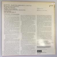 LPレコード　★バルトークBartok：『青ひげ公の城Bluebeard`s Castle』（Bluebeard :Kolos Kovats,Judith:Sylvia Sass,Speaker:Istvan Sztankay） SET630