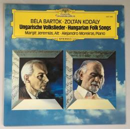 LPレコード　★バルトークBartok・コダーイKodaly：『Ungarische Volkslieder・Hungarian Folk Songs』 2531 069