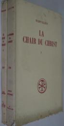 TERTULLIEN LA CHAIR DU CHRIST 2冊揃