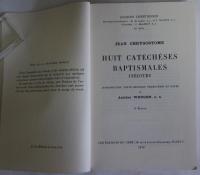 JEAN CHRYSOSTOME HUIT CATECHESES BAPTISMALES