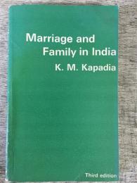 Marriage and Family in India (Therd edition)