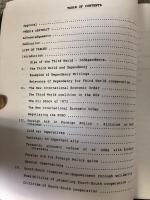 英語論文　South-South Cooperation:Reasons,Problems,Strategies (Degree date:1989）