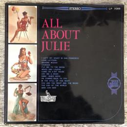 LPレコード★『All About Julie』LP7088　日本盤