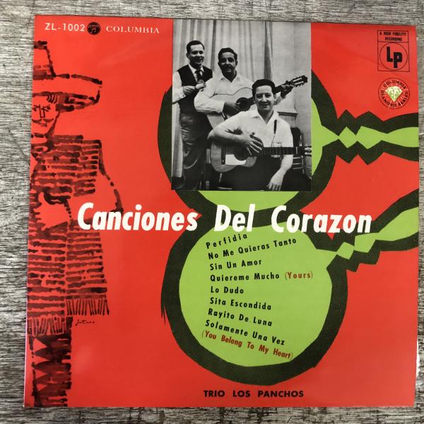 インチレコード唄うトリオ・ロス・パンチョス Canciones Del
