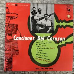 10インチレコード★『唄うトリオ・ロス・パンチョス　Canciones Del Corazon』ZL-1002 日本盤