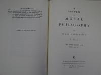 A System of Moral Philosophy. Two Volumes in one　： reprint of economic classics