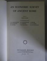 An Economic Survey of Ancient Rome. 6 vols.