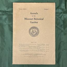 Annals of the Missouri Botanical Garden volume39 number2