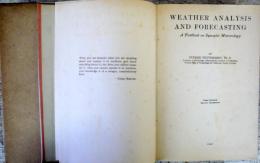 （英文）WEATHER ANALYSIS AND FORECASTING　 : a textbook on synoptic meteorology