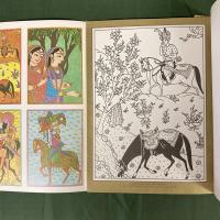 イスラム細密画の塗り絵　2冊セット