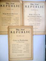 (英文誌）The New REPUBLIC 　（1941年6月30日 11月3日のうち15冊）