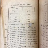 独逸語　変化表と単語集　※難あり