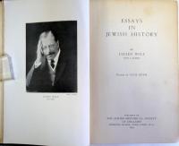 Essays in Jewish History. With a Memoir. London