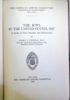 The Jews in the United States, 1927　：a study of their number and distribution