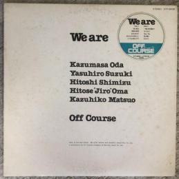 LPレコード★『We are』ETP-90038 見本盤（白ラベル）