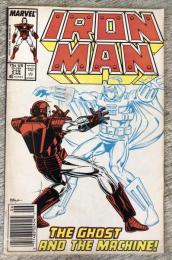 Iron Man #219（英文コミック雑誌）