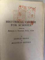 Historical Course for Schools 〈.General Sketch of European History〉英文