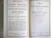 （西文）Obras de SAN BUENAVENTURA 　　：Cuestiones　disputadas sobre la perfecion evangelica-Apologia de los pobres
