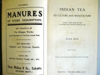 （英文）INDIAN TEA　：IT’S CULTURE AND MANUFACTURE