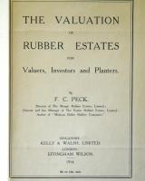 （英文）THE VALUATION OF RUBBER ESTATES