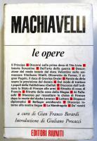 （伊文）MACHIAVELLI   le  opere　scelte
