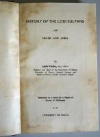History of the Lodi Sultans of Delhi and Agra