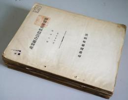 産業組合竝農業倉庫要覧　第１９・21・22・23・24・25・29・30次の８冊　昭和３ 14年