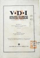 「V★D★I」(「ZEITSCHRIFT DES VEREINES DEUTSCHER INGENIEURE」)BAND71  1927