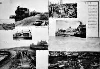 北黒線建設記念写真帖2595年版　B5判42p少製本緩み並本　南満洲鉄道株式会社哈爾浜建設事務所　昭和9年