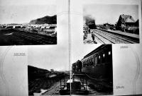 拉濱線建設紀念寫真帖1933年版　B5判51p並本　南満州鉄道株式会社鉄道建設局哈爾浜建設事務所　昭和8年