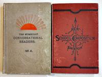 明治期リーダー(読本)書10種一括　各ボール表紙装B6判　明治18年〜20年