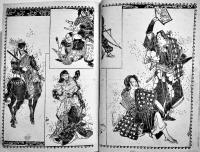 訂正増補近世説美少年録 完　曲亭馬琴　B6判三方小口マーブル装絵入969p　早矢仕民治　明治20年