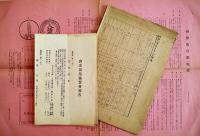 會津競馬協賛会資料14点一括　各B5,A4, B4判　昭和4年〜12年